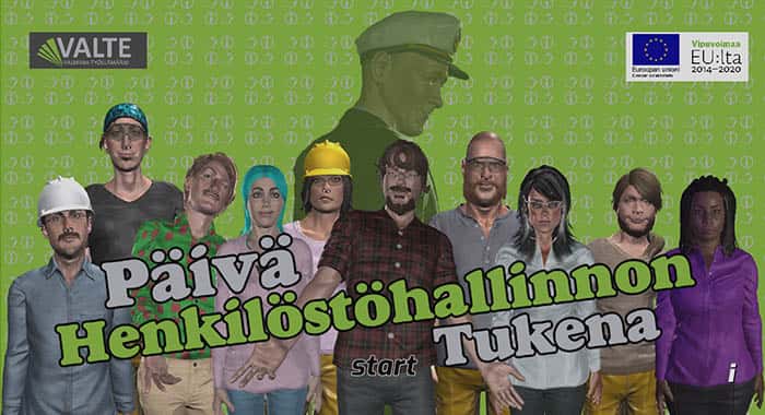 Peli: Päivä henkilöstöhallinnossa